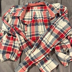 Men’s plaid button down